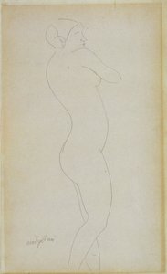 فتاة عارية عارية